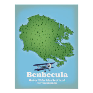 Benbecula Outer Hebrides Scotland Poster