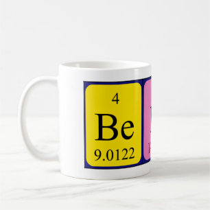Bence periodic table name mug