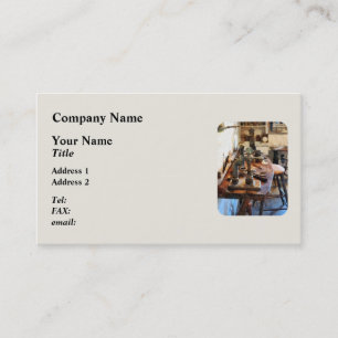 Bench in Dental Lab Business Card