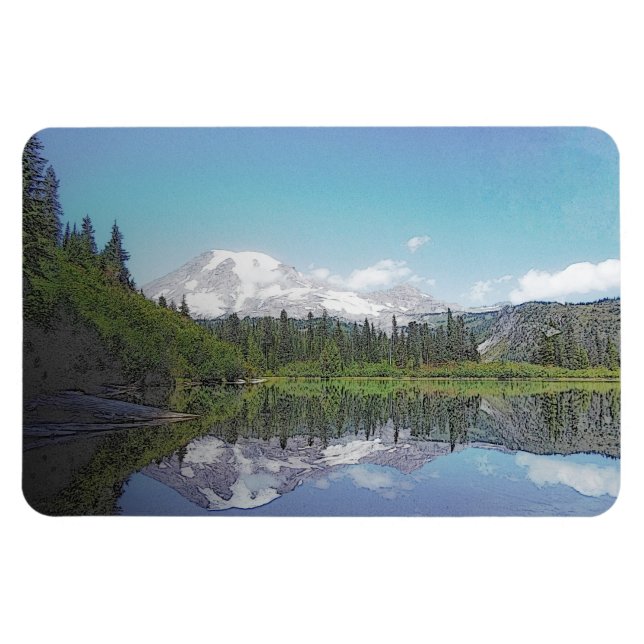 Bench Lake Magnet (Horizontal)