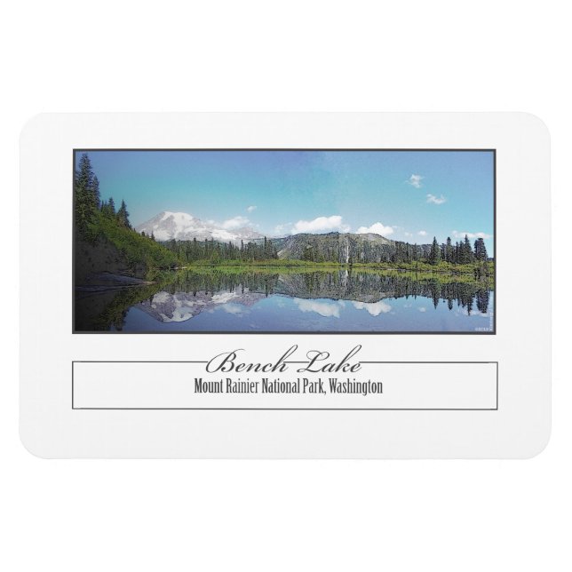 Bench Lake Magnet (Horizontal)