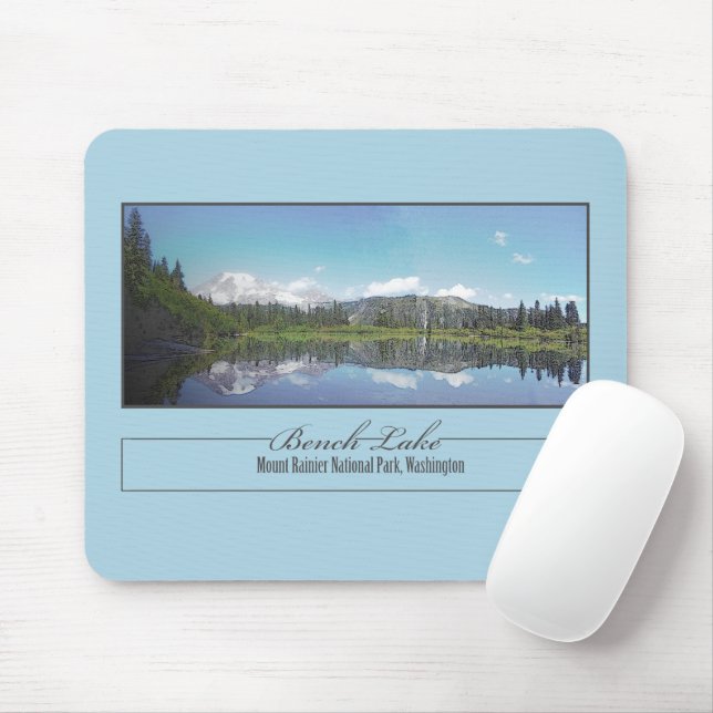 Bench Lake Mouse Mat (With Mouse)