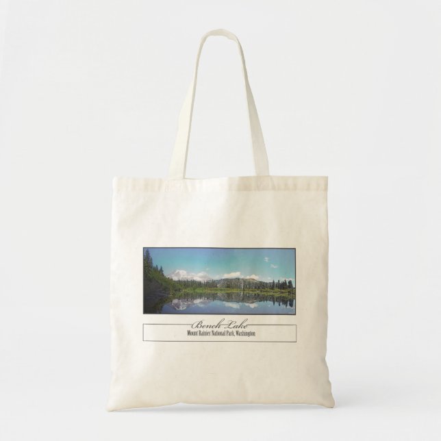 Bench Lake Tote Bag (Front)
