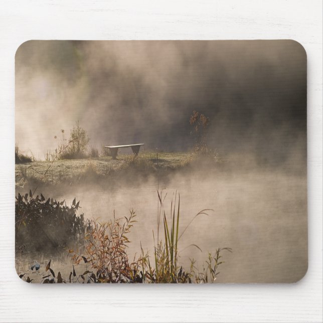Bench Pond Steam Mouse Mat (Front)