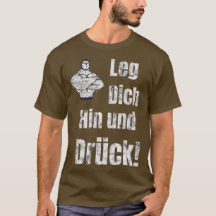 Bench press bodybuilding fitness motivation T-Shirt