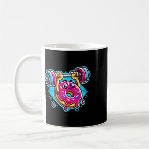 Bench Press Doughnut Weightlifting Bodybuilding Fi Coffee Mug