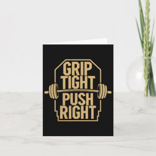 Bench Press Exercise Bodybuilding Fitness Workout  Card
