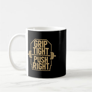 Bench Press Exercise Bodybuilding Fitness Workout Coffee Mug