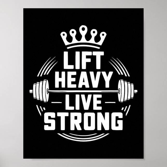 Bench Press Exercise Bodybuilding Fitness Workout  Poster (Front)