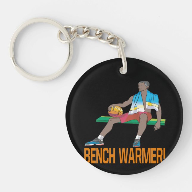 Bench Warmer Key Ring (Front)