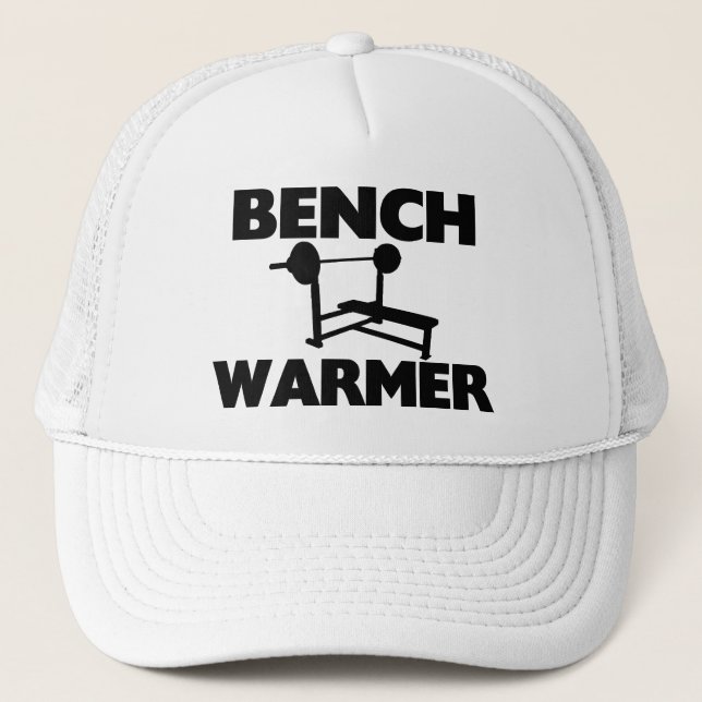 Bench Warmer Trucker Hat (Front)