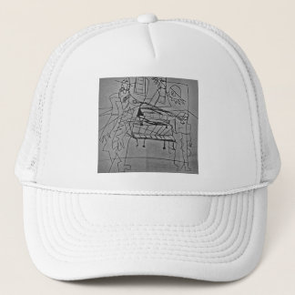 BENCH WARRANT TRUCKER HAT