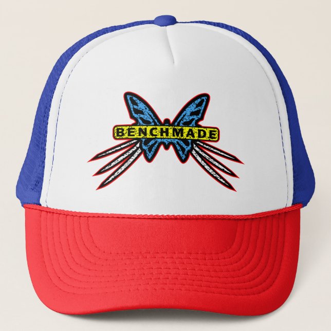 Benchmade Knife Butterfly Classic Wolverine Claws  Trucker Hat (Front)