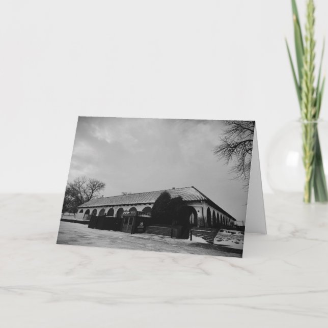 "Benchwarmer Bob's Restaurant" Birthday Card (Front)