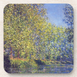 Bend in Epte River near Giverny by Claude Monet Coaster