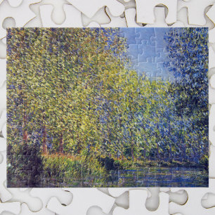 Bend in Epte River near Giverny by Claude Monet Jigsaw Puzzle