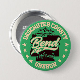 Bend,Oregon 7.5 Cm Round Badge