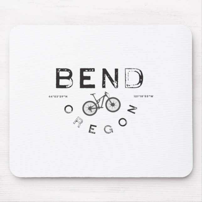 Bend Oregon Mountain Biking  Mouse Mat (Front)