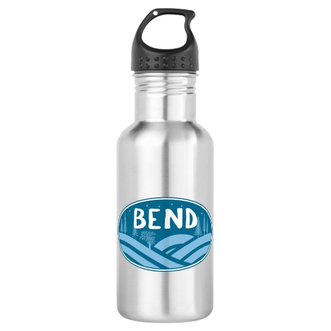 Bend Oregon Outdoors 532 Ml Water Bottle (Front)