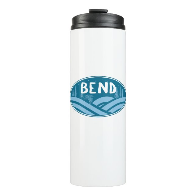 Bend Oregon Outdoors Thermal Tumbler (Front)