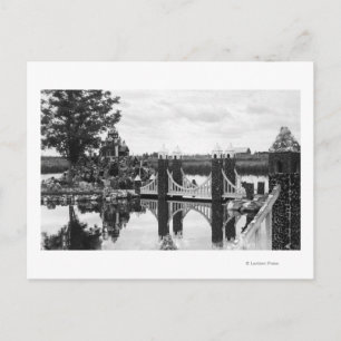 Bend, Oregon Peterson's Rock Garden Photograph Postcard
