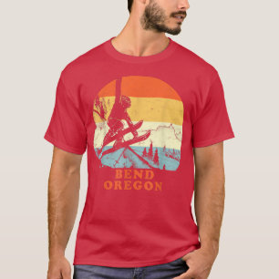 Bend, Oregon Vintage Retro Vintage Mountain Lover  T-Shirt