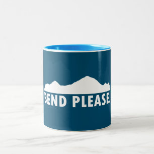 Bend Please Two-Tone Coffee Mug