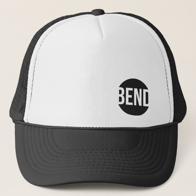 Bend - Trucking Hat by #BeGratefulClothing (Front)