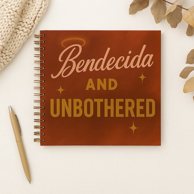 "Bendecida and Unbothered" Custom Journal  (Creator Uploaded)