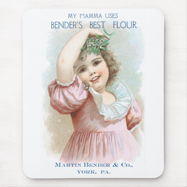 Benders Best Flour Mouse Mat (Front)