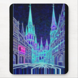 Bending Acropolis Mouse Mat