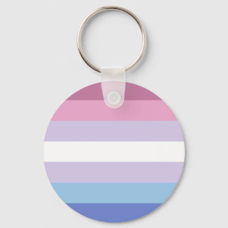 bending pride flag key ring