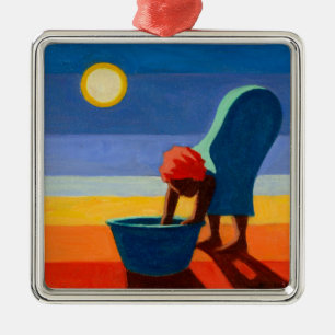 Bending Woman 2005 Metal Tree Decoration