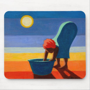 Bending Woman 2005 Mouse Mat