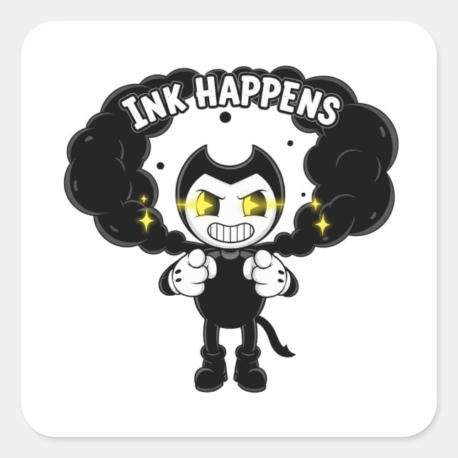 Bendy and the Ink Machine Sticker | Bendy Characte (Front)
