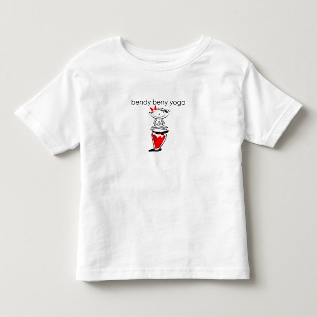 Bendy Berry Yoga shirt (Front)