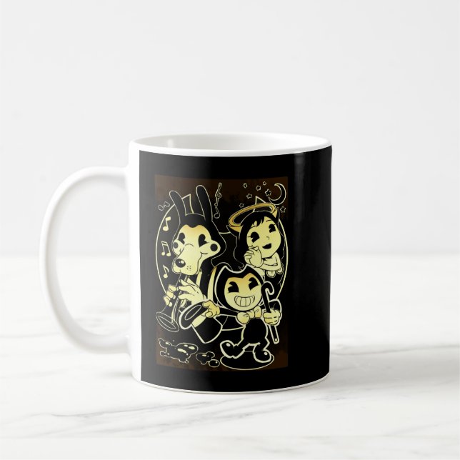 Bendy Boris and Alice   Coffee Mug (Left)