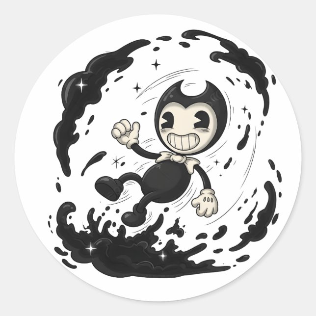 Bendy Sticker | Bendy and the Ink Machine Vinyl Ch (Front)