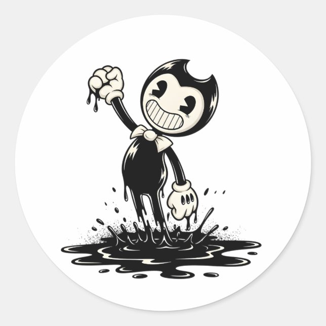 Bendy Sticker | Bendy and the Ink Machine Vinyl Ch (Front)