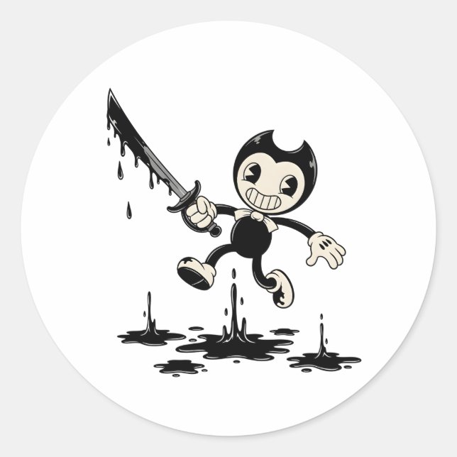 Bendy Sticker | Bendy and the Ink Machine Vinyl Ch (Front)