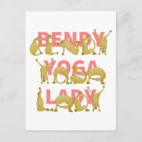 Bendy Yoga Lady Funny Cute Pony