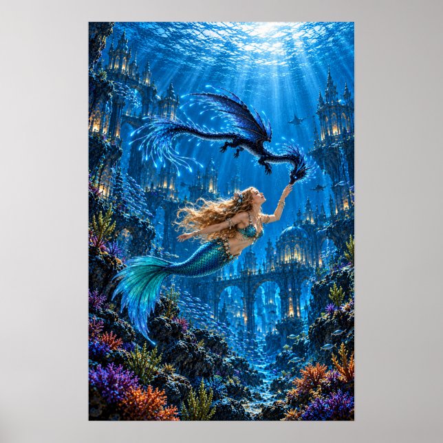 Beneath the Blue Poster (Front)