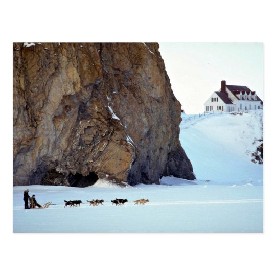 Beneath the cliff postcard