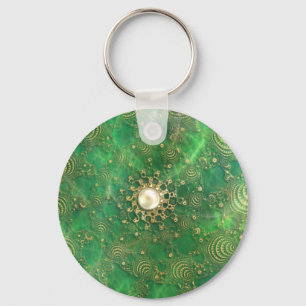 Beneath the Emerald Sea Keychain