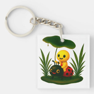 Beneath the Green Canopy Key Ring