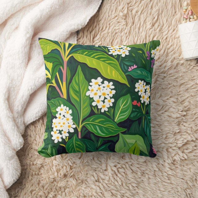 Beneath The Jungle Canopy Cushion (Blanket)