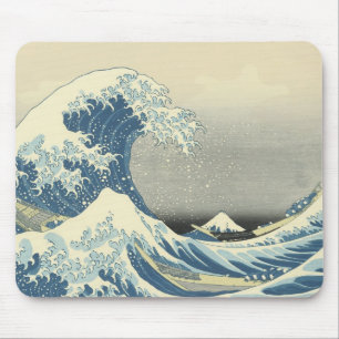 Beneath the Wave of Kanagawa, Hokusai, 1830-32 Mouse Mat