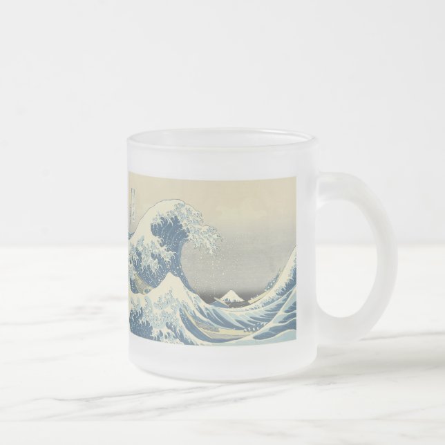 Beneath the Wave of Kanagawa, Hokusai, 1830-32 Mug (Right)