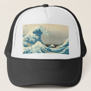 Beneath the Wave off Kamagawa Trucker Hat