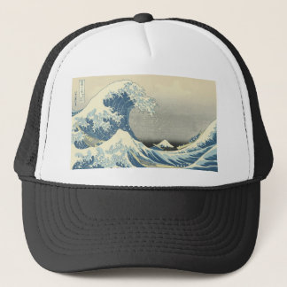 Beneath the Wave off Kamagawa Trucker Hat